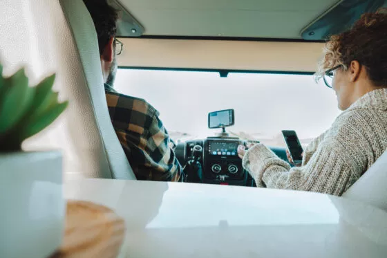 gps aide à la conduite camping-car