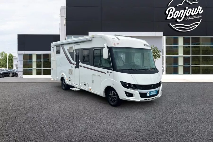 Camping-car Intégral - Rapido 8096 DF 60 ans - Bonjour Caravaning Coëtmieux (1)